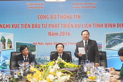 Tổng cục trưởng TCDL Nguyễn Văn Tuấn phát biểu tại hội nghị